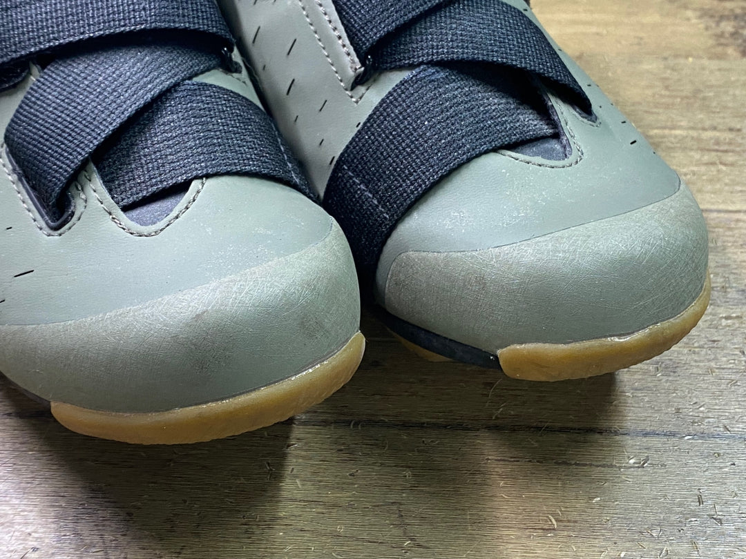 JN081 フィジーク FIZIK TERRA POWERSTRAP X4 ビンディングシューズ 緑 EU40