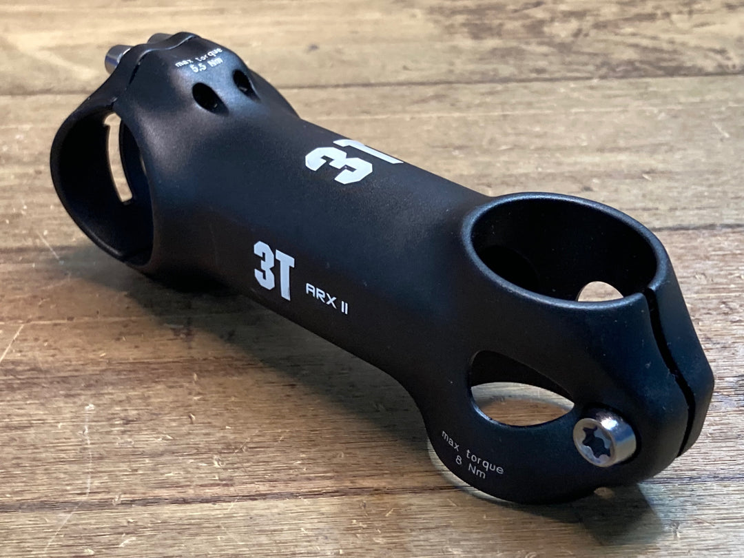 JA186 3T ARX Ⅱ アルミ ステム 黒 90mm Φ31.8 OS 6°