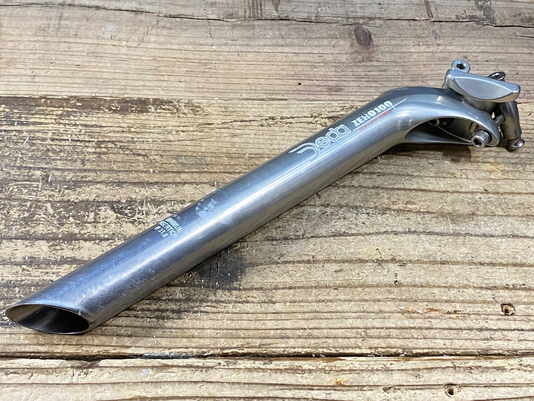 KA923 デダ Deda ZERO 100 アルミ シートポスト 300mm Φ31.6 シルバー