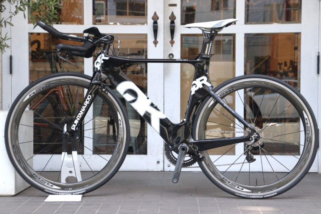 クィンタナルー QUINTANA ROO CD0.1 2012モデル MLサイズ シマノ アルテグラ 6770 Di2 10S カーボン トライアスロンバイク 【横浜店】