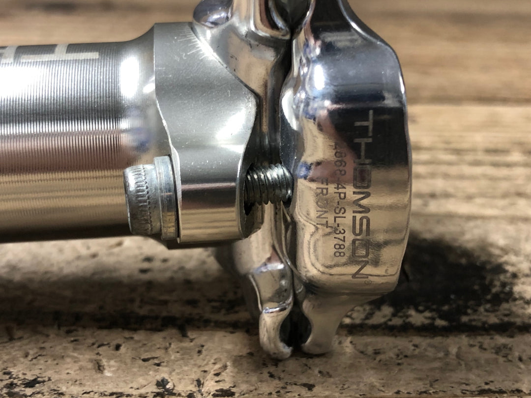 JS037 トムソン THOMSON エリート Elite アルミ シートポスト シルバー Φ27.2 250mm 16㎜オフセット