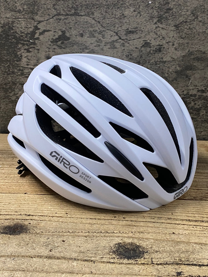 KQ846 ジロ GIRO シンタックス SYNTAX MIPS サイクルヘルメット L 白 2026/05製造