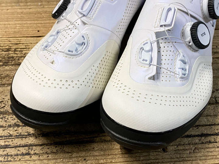 KD173 シマノ SHIMANO エスファイア S-PHYER SHXC902M ビンディングシューズ 白 SPD EU43.5