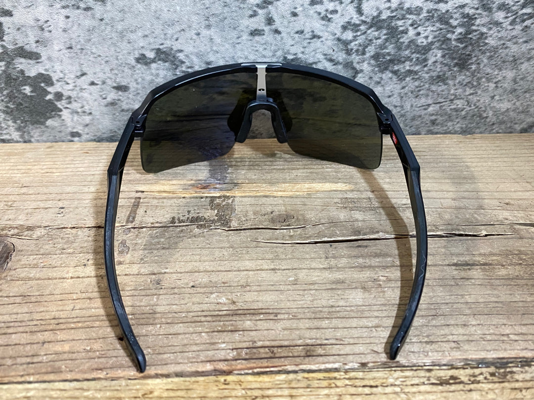 KG539 オークリー OAKLEY SUTRO Lite サングラス アイウェア 黒 PRIZM ROAD レンズ傷