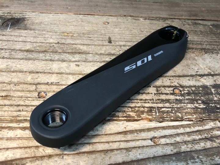 JU208 シマノ SHIMANO 105 FC-R7000 左クランク 4iii パワーメーター 165mm 接続確認済み