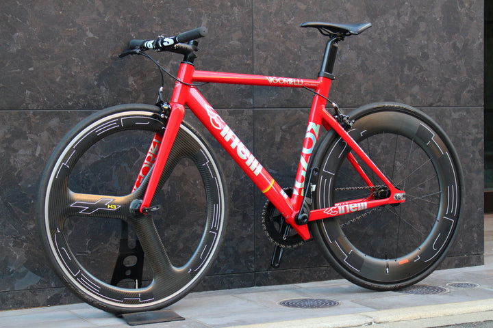 チネリ CINELLI ヴィゴレッリ VIGORELLI SHARK 2018 52サイズ アルミ ピストバイク 完成車 【福岡店】