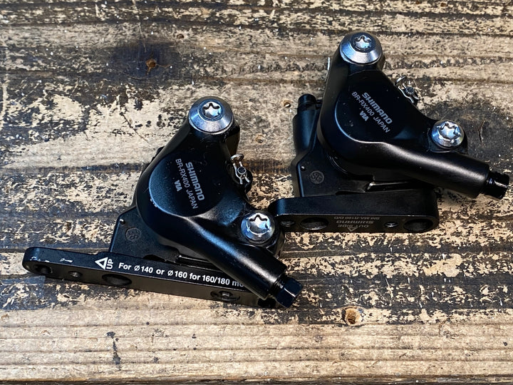 IT371 シマノ SHIMANO GRX BR-RX400 ブレーキキャリパー 前後セット