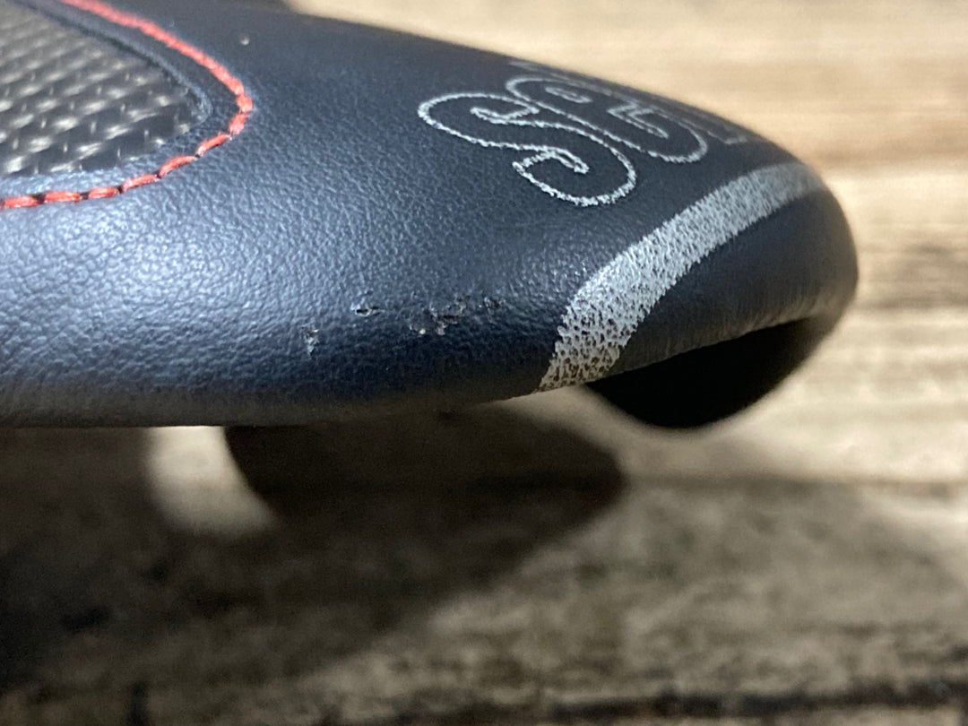 KC743 セライタリア Selle Italia SLR KIT CARBONIO FLOW サドル カーボンレール 黒