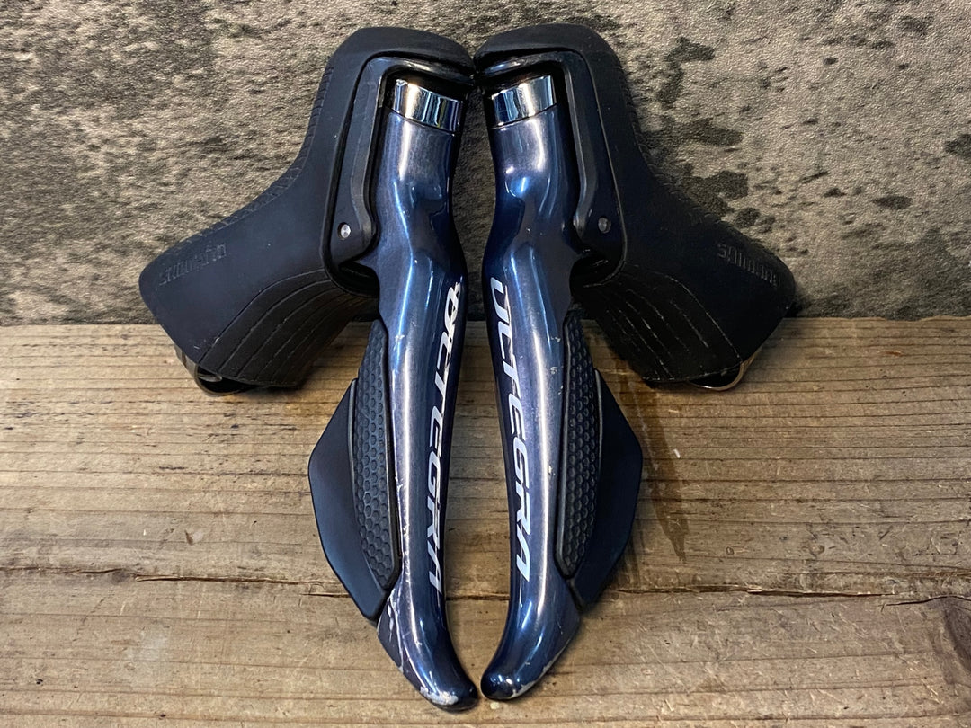 JO386 シマノ SHIMANO アルテグラ ULTEGRA ST-R8050 STIレバー Di2 動作確認済