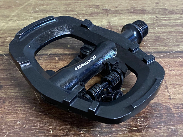 JQ031 ボントレガー BONTRAGER 片面 ビンディングペダル SPD 黒