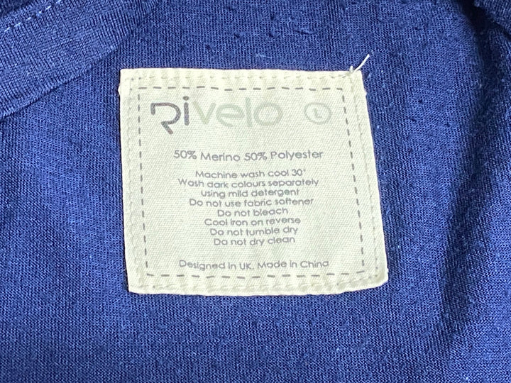 JX745 リベロ RIVELO 半袖 サイクルジャージ L メリノウール ※毛玉多