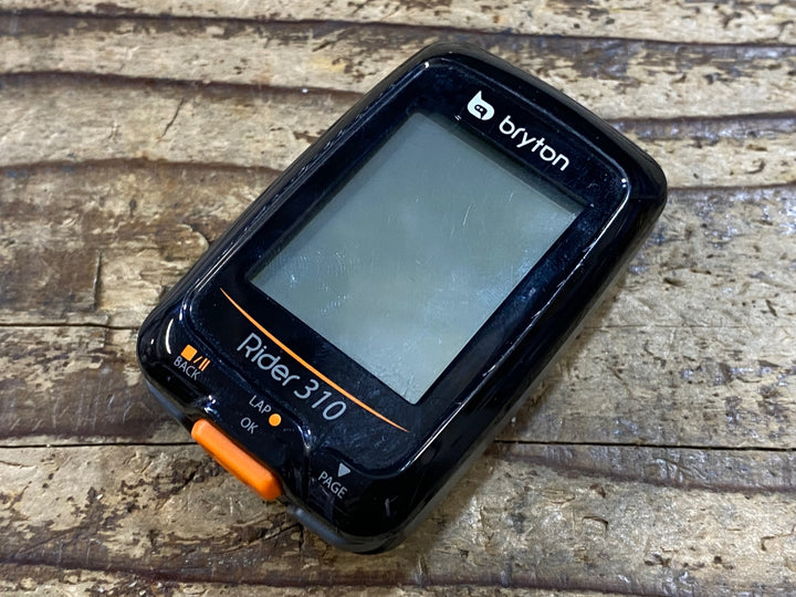 JT418 ブライトン bryton Rider310 サイクルコンピューター 起動確認済み