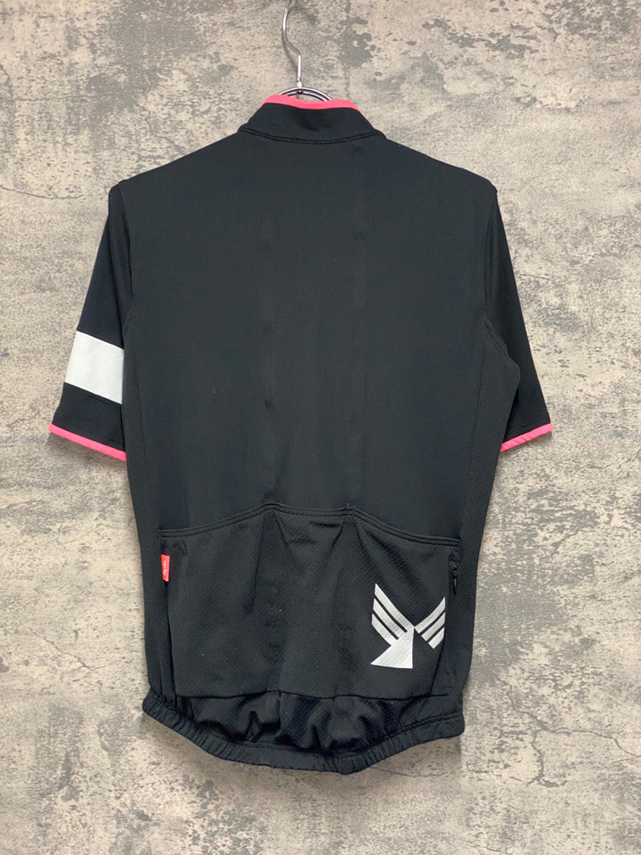 JV265 ラファ Rapha SUPER LIGHTWEIGHT JERSEY 半袖 サイクルジャージ 黒 M Los Angeles