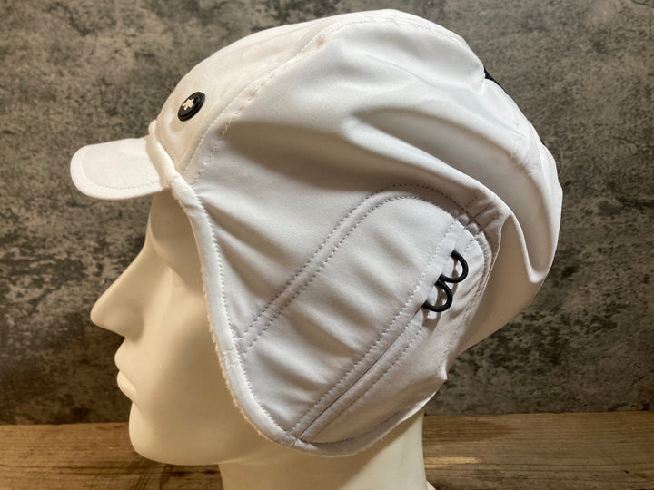 KA900 アソス ASSOS サイクルキャップ 白 Ⅱ 裏起毛