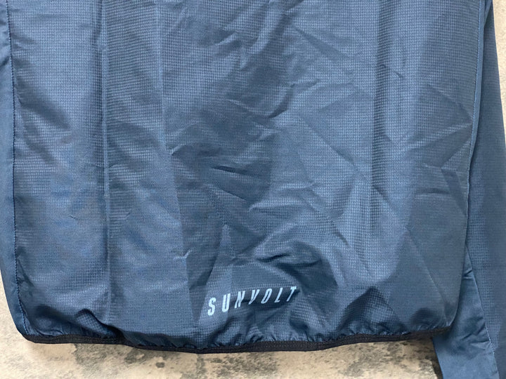 KJ719 サンボルト SUNVOLT 長袖 ウィンドブレーカー M 紺