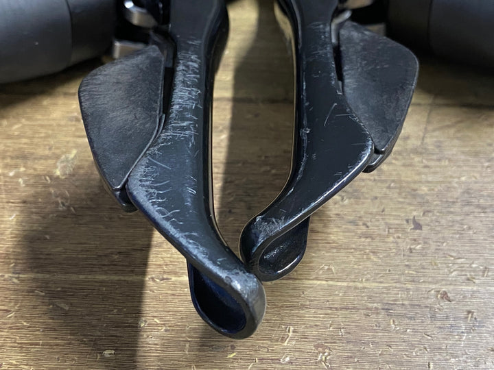 KI923 シマノ SHIAMNO デュラエース DURA-ACE ST-9001 2×11S 左右セット 右レバー変速滑り ジャンク