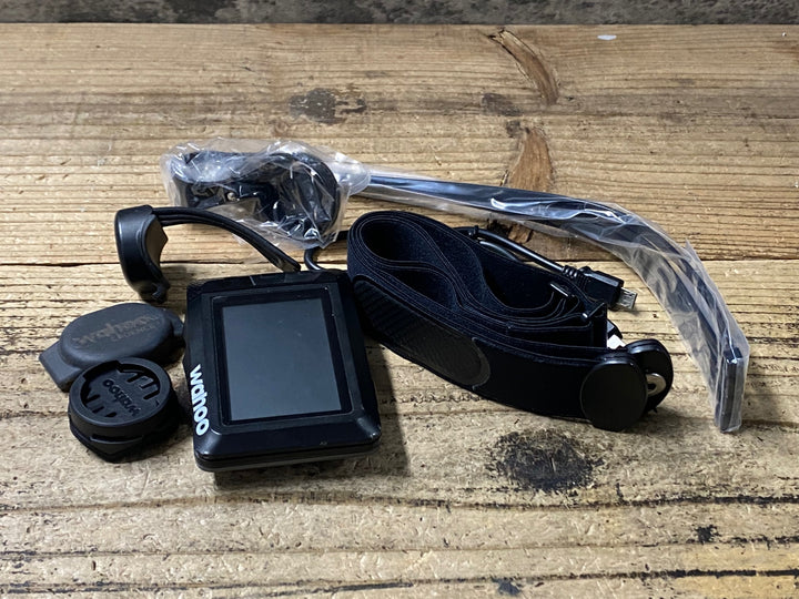 KE370 ワフー Wahoo エレメント ELEMNT WFCC1 サイクルコンピューター SPD/CAD/HRセンサー付