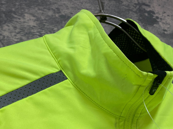 KL034 パールイズミ PEARL iZUMi ジレ サイクルベスト 蛍光 黃 L ※汚れ
