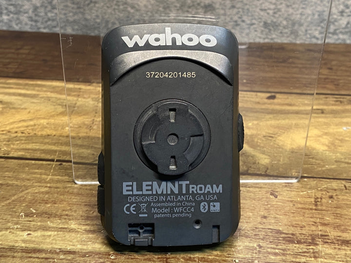 JC649 ワフー Wahoo エレメント ELEMNT ROAM WFCC4 サイクルコンピューター 動作確認済み