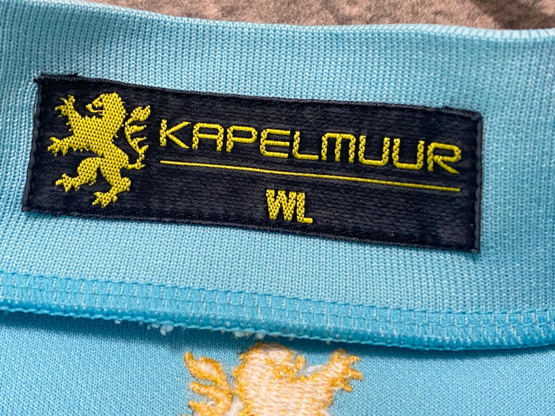 JQ579 カペルミュール KAPELMUUR 半袖 サイクルジャージ 水色 WL