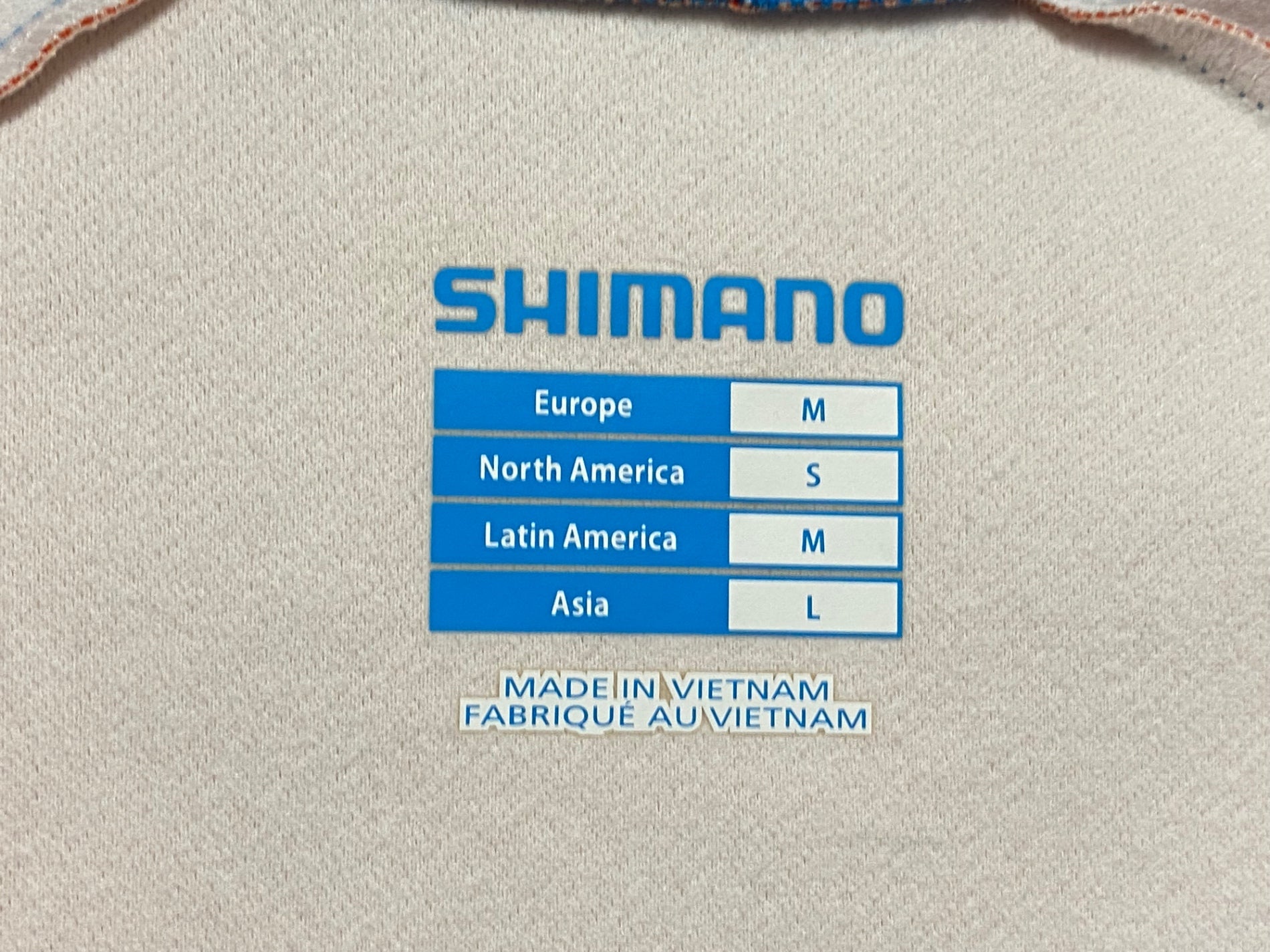 JH911 シマノ SHIMANO 長袖 サイクルジャージ 裏起毛 水色 オレンジ L