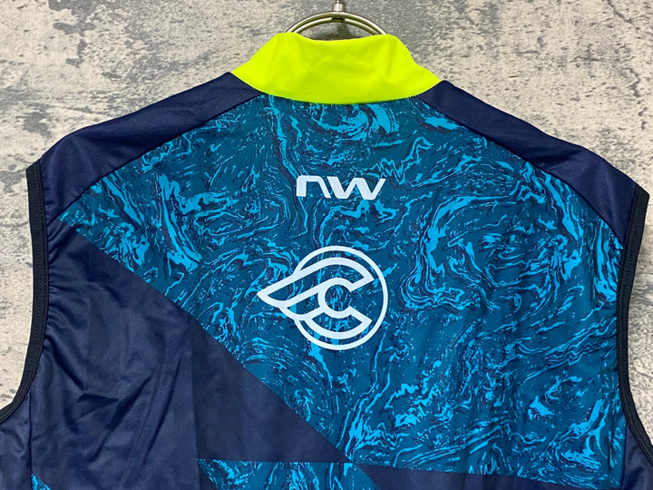 JY893 ノースウェーブ NORTHWAVE TEAM CINELLI SMITH 2021 WINDPROOF LIGHT VEST ジレ サイクルベスト 総柄 M