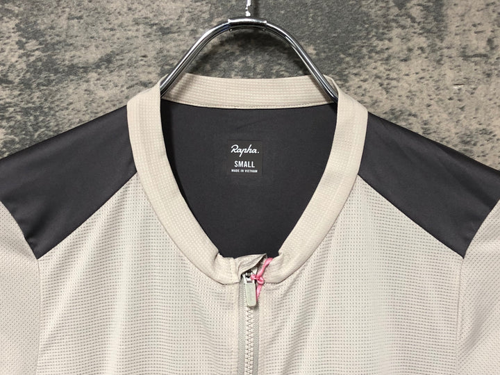JJ809 ラファ Rapha MENS PRO TEAM TRAINING JERSEY 半袖 サイクルジャージ サイクルジャージ ベージュ S