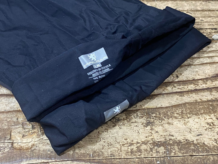 JU186 カペルミュール KAPELMUUR レッグカバー 黒 L-XL