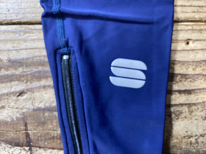 JS544 スポーツフル SPORTFUL LEG WARMWERS Mサイズ 紺色