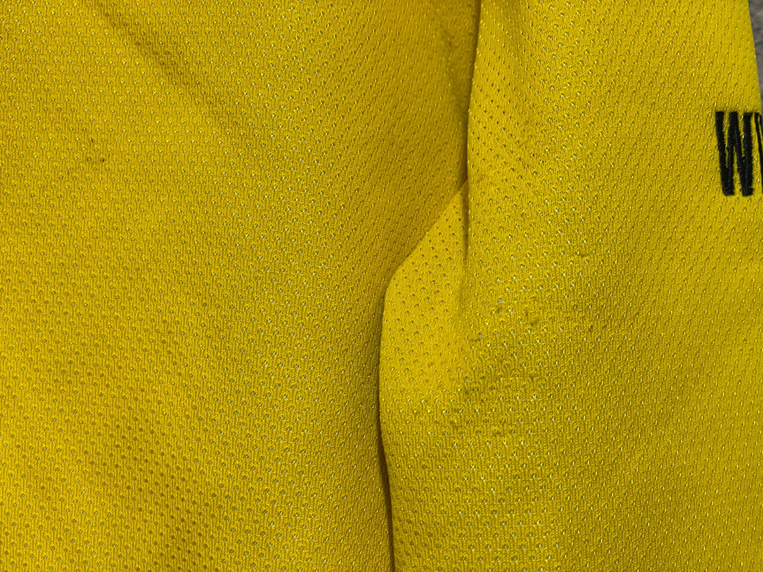 JZ004 ゴアバイクウェア GORE BIKE WEAR 長袖 サイクルジャケット 黃 M 裏起毛 WINDSTOPPER
