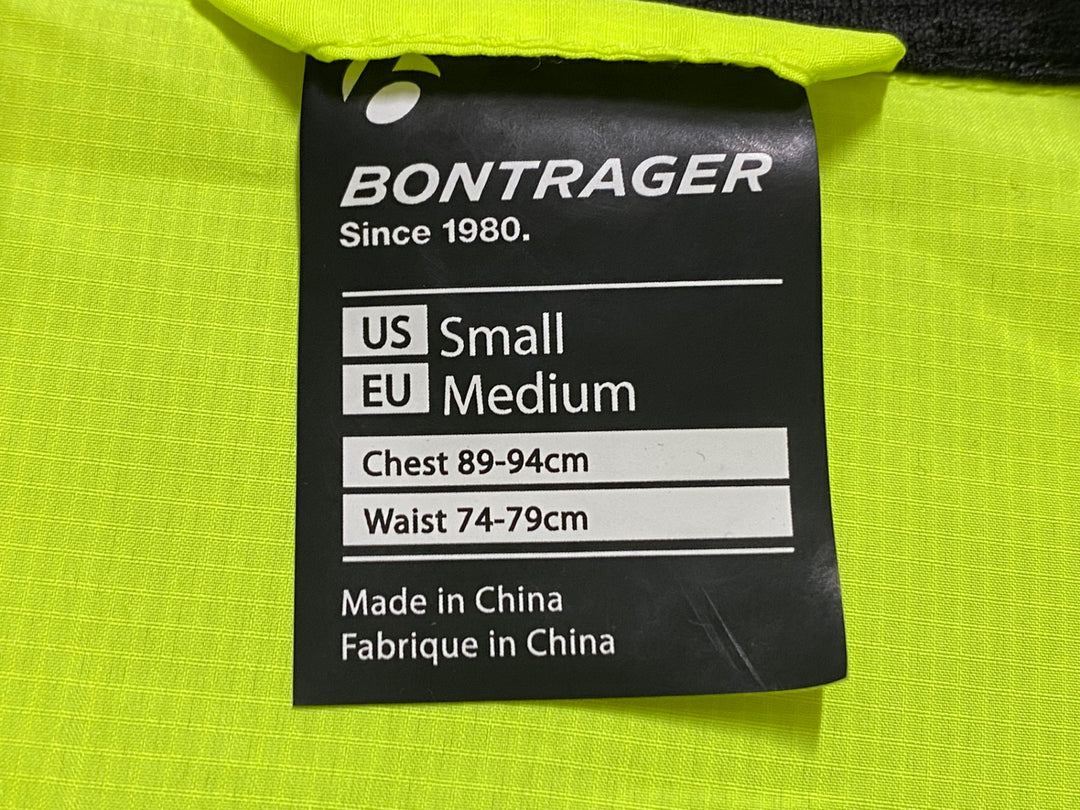 JS543 ボントレガー BONTRAGER RACE WINDSHELL JACKET 長袖 ウインドブレイカー 黃 USA:S EU:M