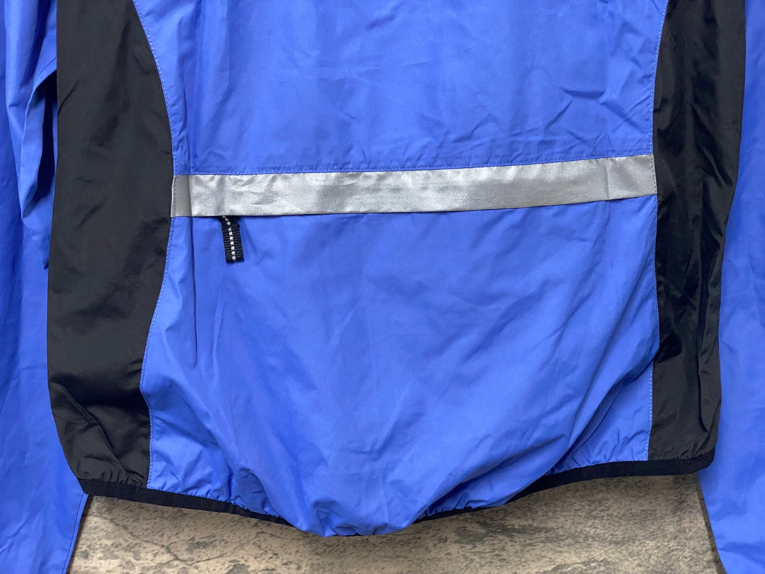 KN823 トレック TREK 長袖 ウィンドブレーカー 青 M