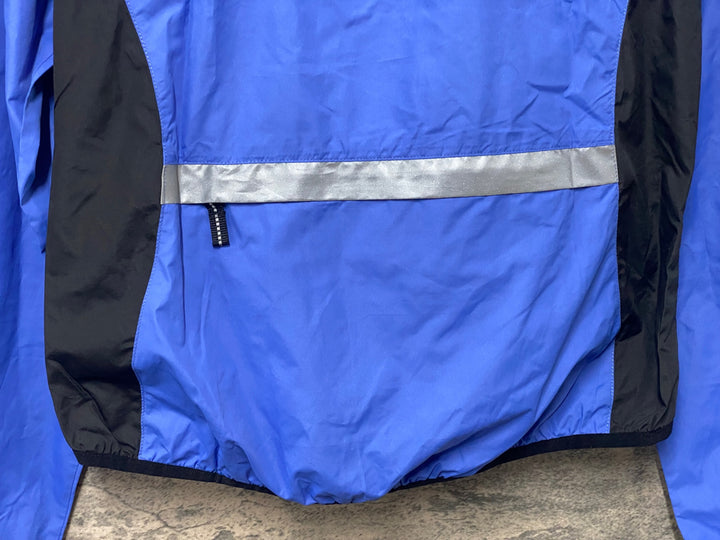 KN823 トレック TREK 長袖 ウィンドブレーカー 青 M