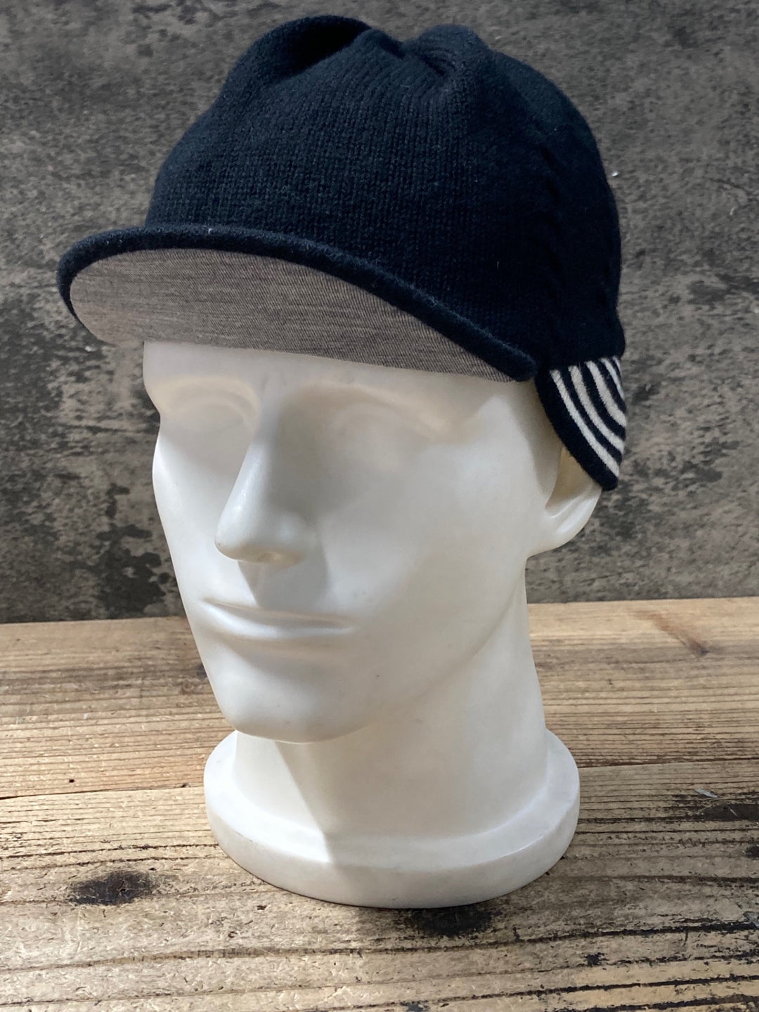 KP529 ラファ Rapha ニット サイクルキャップ 黒 F