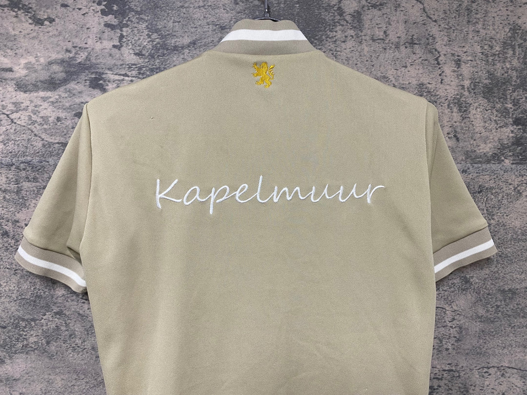 JH174 カペルミュール KAPELMUUR 半袖 サイクルジャージ ハーフジップ ベージュ XS