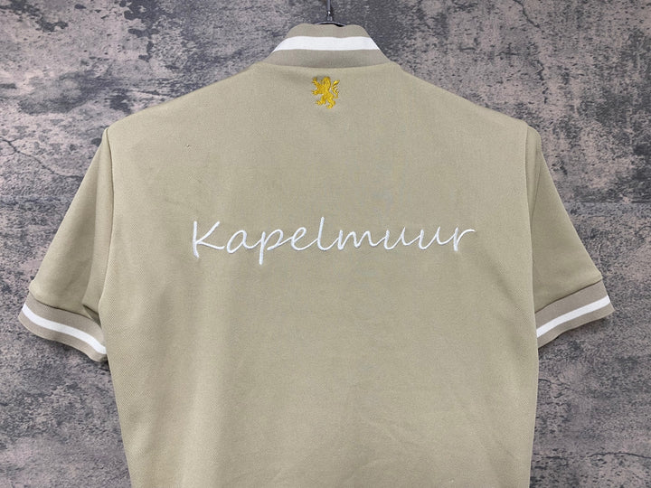 JH174 カペルミュール KAPELMUUR 半袖 サイクルジャージ ハーフジップ ベージュ XS