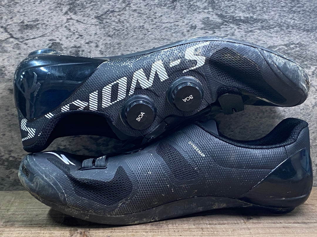 JB478 スペシャライズド SPECIALIZED S-WORKS VENT ビンディングシューズ 黒 EU41.5 SPD-SL