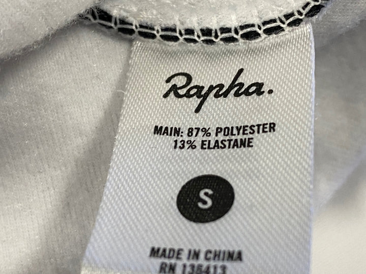 JQ376 ラファ Rapha アームウォーマー 白 S 裏起毛