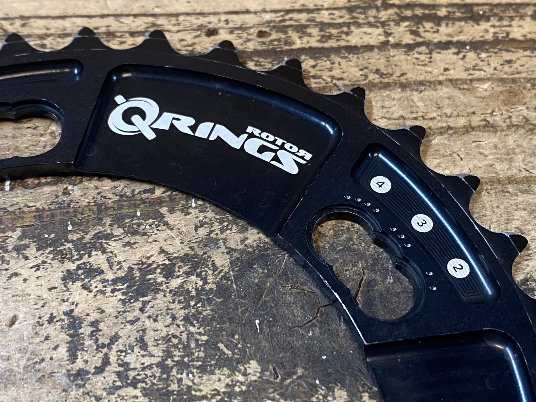 QRings チェーンリングセット 52-38t QRings チェーンリングセット 52-38t チェーンリング |ローター 自転車