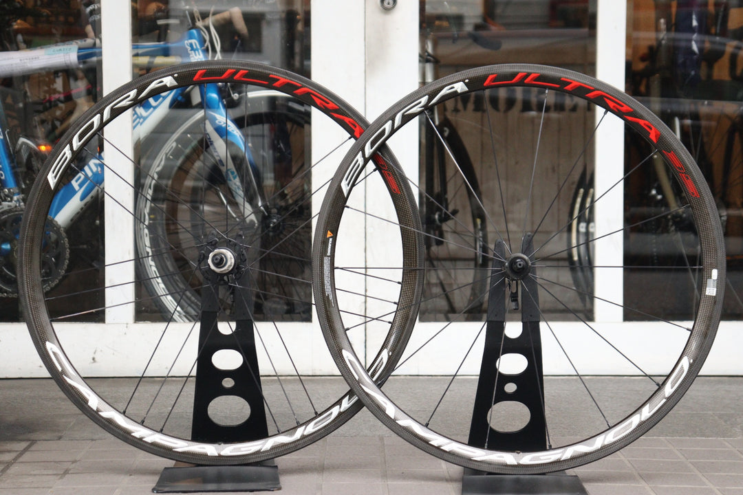 カンパニョーロ CAMPAGNOLO ボーラ ウルトラ BORA ULTRA 35 シマノ 11S/12S カーボン チューブラー ホイールセット 【横浜店】