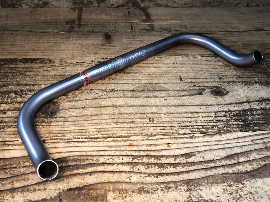 JT105 日東 NITTO ブルホーン ハンドルバー 400mm Φ25.4 – BICI AMORE