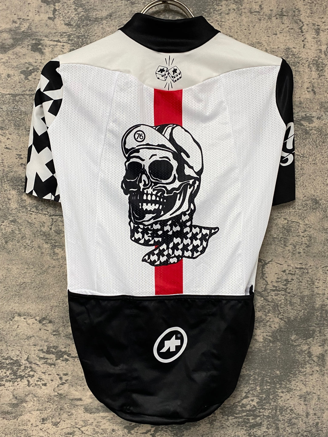 JE930 アソス ASSOS 半袖ジャージ Speed Club 白 XSサイズ