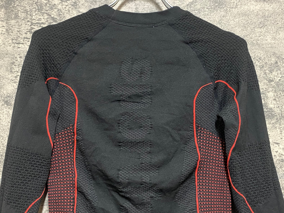 KR424 スポーツフル sportful Essentials 長袖 ベースレイヤー 黒 XL-XXL