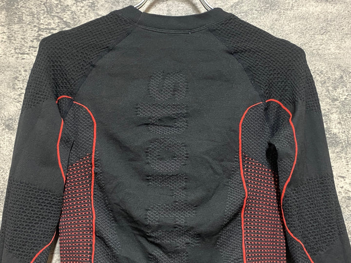 KR424 スポーツフル sportful Essentials 長袖 ベースレイヤー 黒 XL-XXL