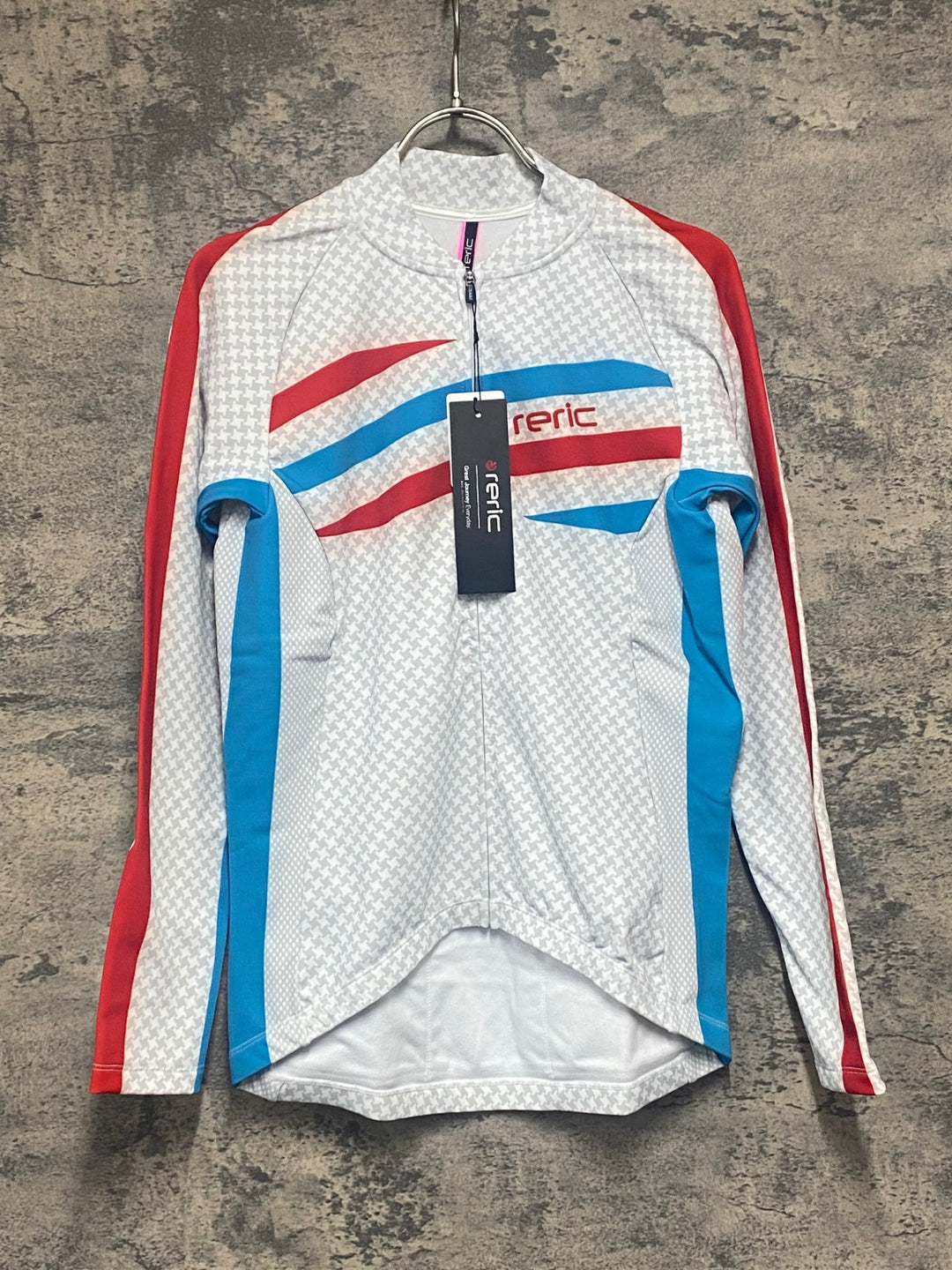 JV962 レリック reric Women's Grace Long Sleeve Jersey 長袖サイクルジャージ 白 L 裏起毛 レディース