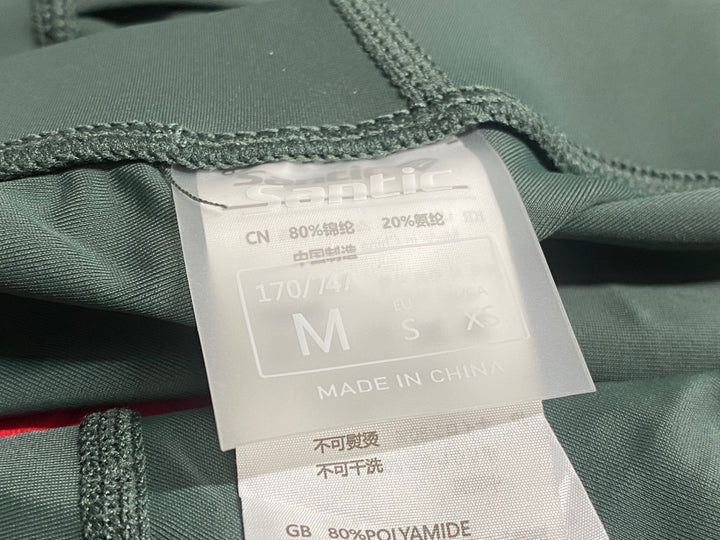 JU103 サンテック santic レーサーパンツ 緑 M