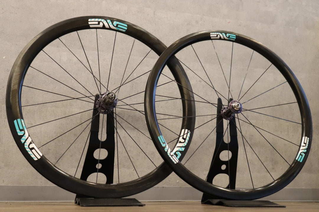 【リム ジャンク品】エンヴィ ENVE SES 3.4 GEN1 カーボン クリンチャー シマノ 12/11S ホイールセット 【さいたま浦和店】