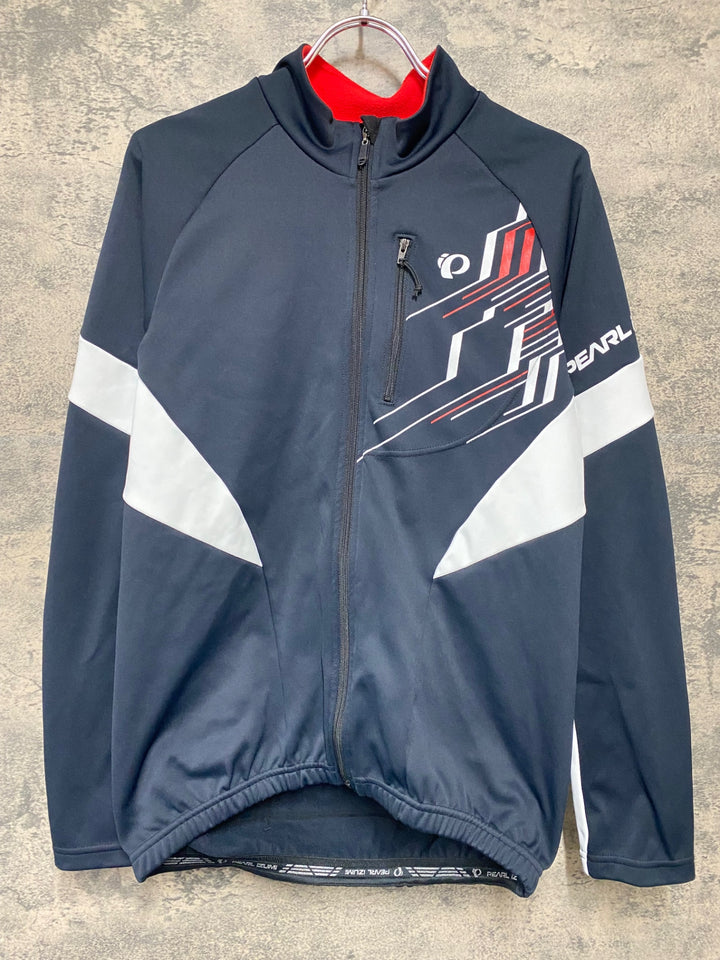 KJ190 パールイズミ PEARL iZUMi 長袖 サイクルジャケット 黒 L 裏起毛