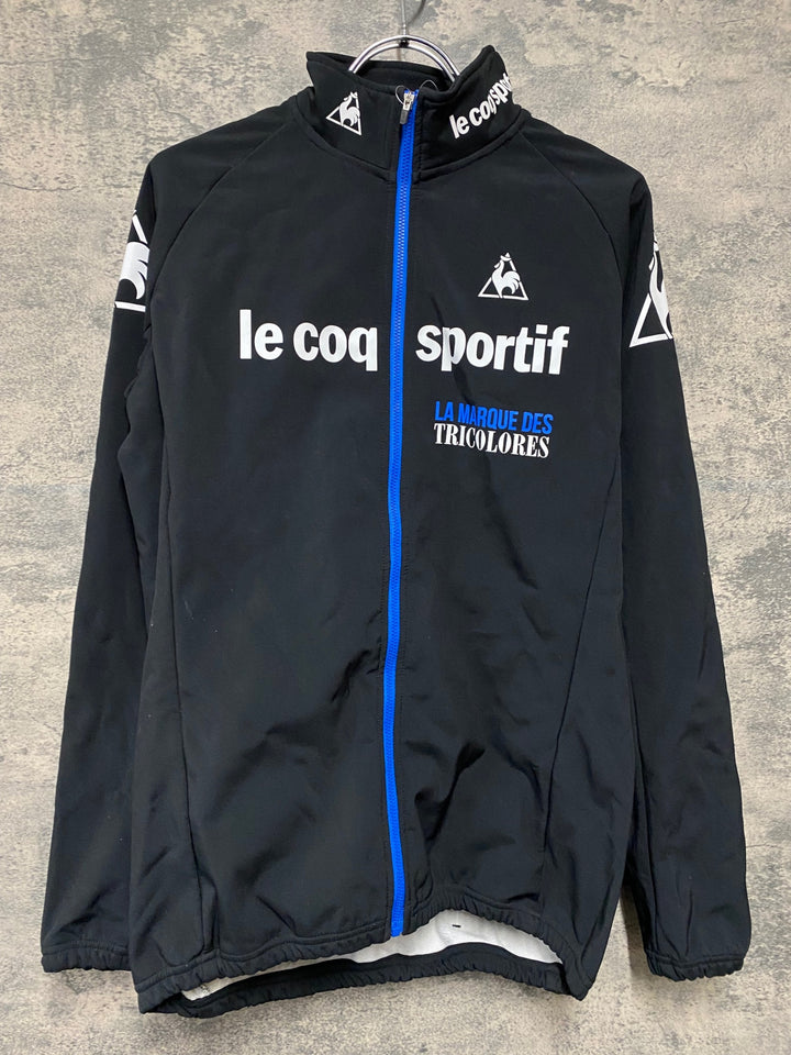 KC846 ルコックスポルティフ le coq sportif 長袖 ウィンドブレーカー 黒 L