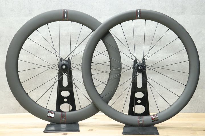 リザーブ RESERVE 52/63 DISC カーボン チューブレスレディ ディスク ホイールセット シマノ 12/11S ZIPP ZR1ハブ 【さいたま浦和店】